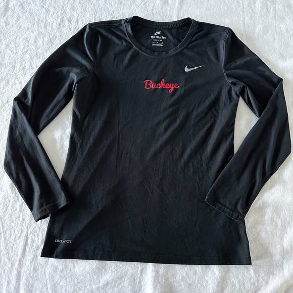Ohio State Buckeyes Nike Long Sleeve Tee - Picture 1 of 6